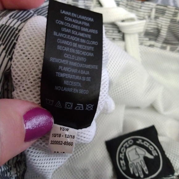 3/$10 ⭐ Boys Gray Grey Palm Tree Design Swim Trunk/ Pants/ Bottoms 6 - Picture 4 of 9